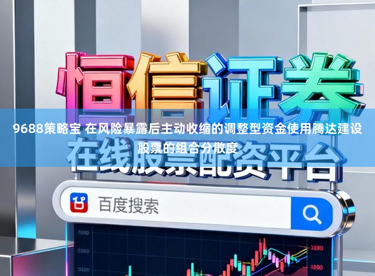 9688策略宝 在风险暴露后主动收缩的调整型资金使用腾达建设股票的组合分散度