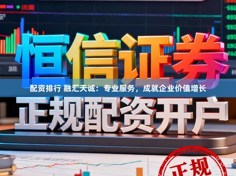 配资排行 融汇天诚：专业服务，成就企业价值增长